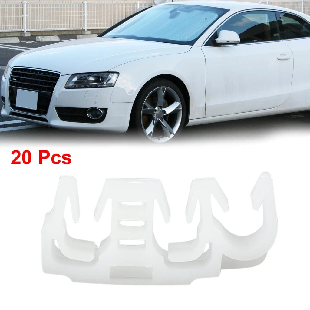 20pcs 39.3x16.8mm Plastic 3 Way Hose Clip for Volkswagen 