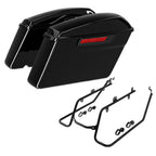 Hard Saddlebags & Conversion Brackets for Harley Dyna Street Bob Low Rider (2008–2017)