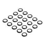 20pcs Elastic Winding Check Dress Ring Trim Adapter Tools for Fishing Rods