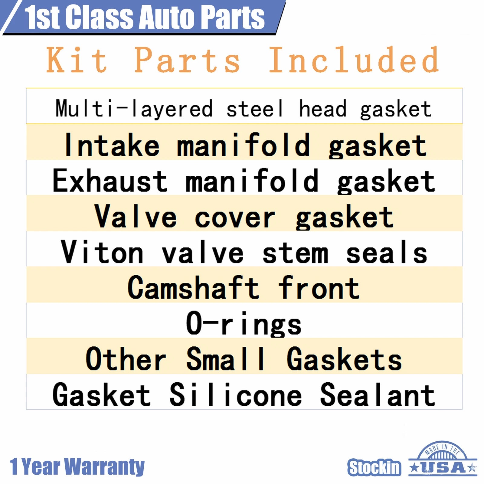 MLS Head Gasket for Chevrolet Aveo 1.6L (2004-2011)