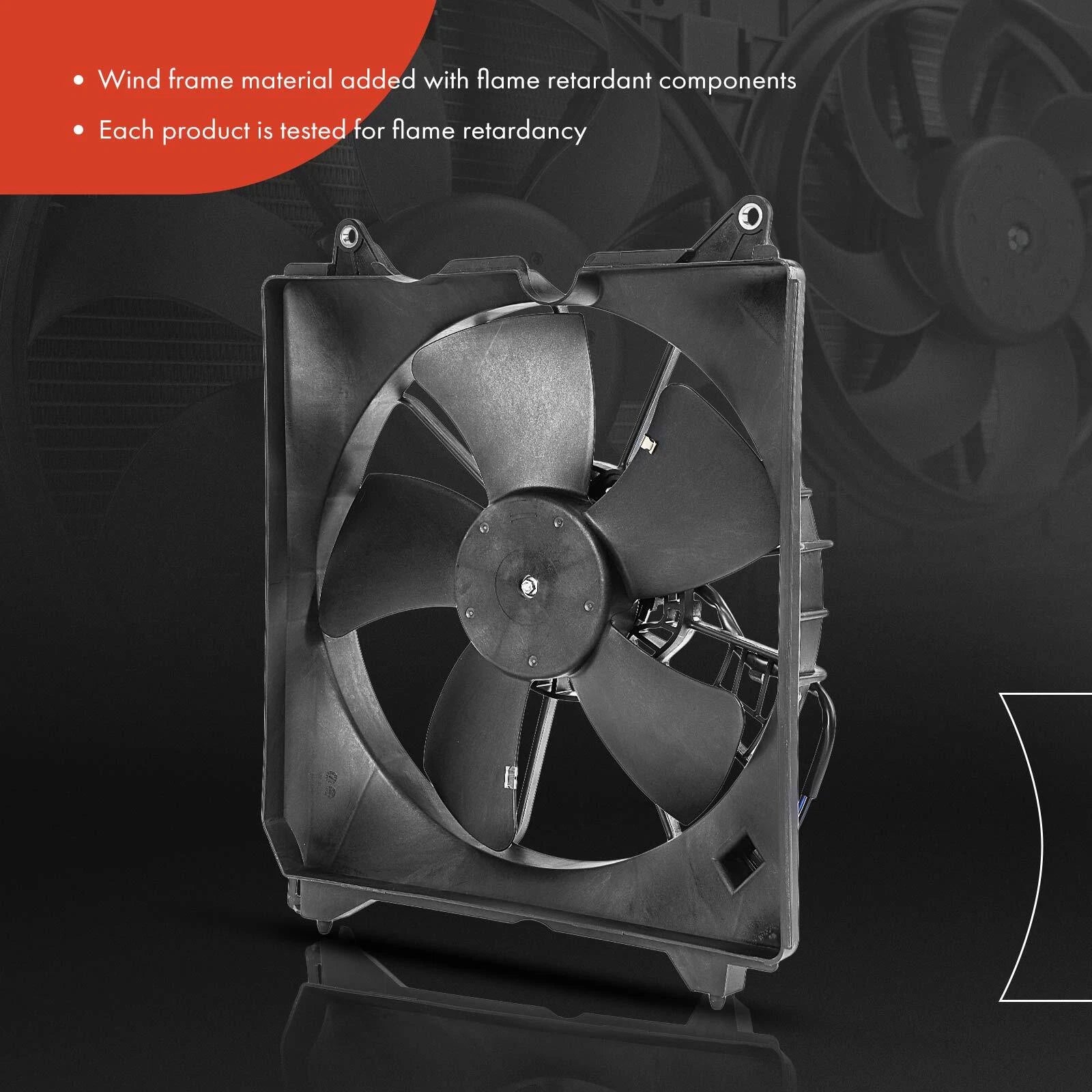 Cooling Fan Assembly with Shroud for Honda Accord (2013–2017)