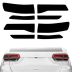 8x Smoke Rear Tail Light Tint Film for Jeep Grand Cherokee (2014-2021)