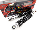 320mm JBS Black/Chrome Rear Shock Absorbers for Yamaha SRV250