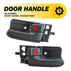 Interior Door Handle Set of 2 LH RH for Toyota Corolla (2003–2008)
