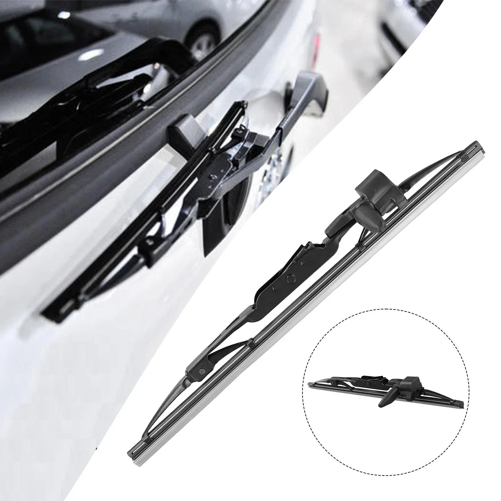 1x Black Plastic Liftgate Wiper Blade for Sequoia (2008���2021)