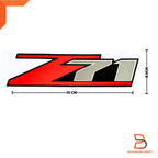 Z71 Side Rear Bed Body Sticker Decal for Holden Colorado RC (2008-2012)