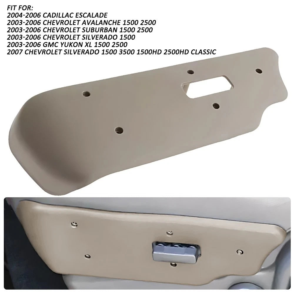 Front Driver Power Seat Adjuster Bezel for Chevy GMC Silverado Sierra (2003–2006)