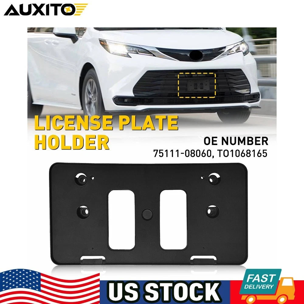Front License Plate Bracket for Toyota Sienna (2021–2023) 75111-08060