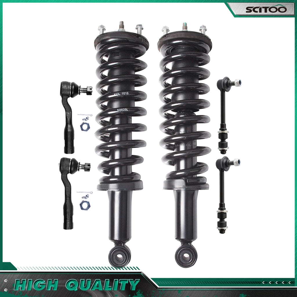 Front Complete Struts Sway Bar End Link Kit for Toyota Tundra (2003–2006)