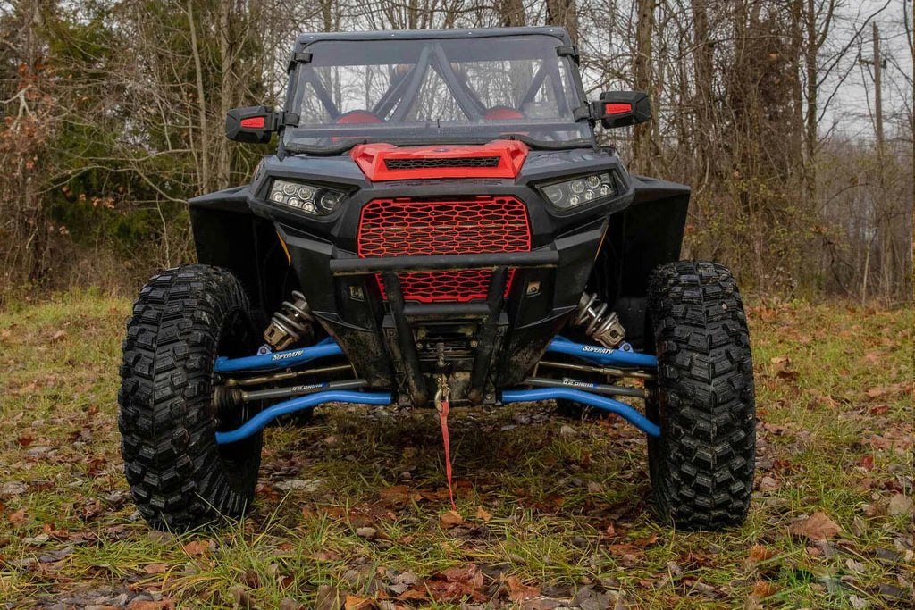 SuperATV 1.5" Offset Chromoly A Arms for Polaris RZR Turbo (2014–2023)