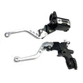 CNC 7/8" Motorcycle Front Brake Clutch Cylinder Reservoir Lever for Universal