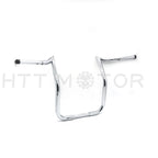 14" Chrome Handlebars for Harley Touring Batwing Fairing (1986–2017)