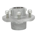 Pre Greased Trailer Hub for 3500lb Trailer Axle (5 on 4.5")