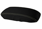 Leather Console Lid Armrest Cover for Honda Accord (1998–2002) Beige Stitch