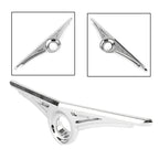 Chrome Trunk Key Hole Lock Accent Trim Cover for Honda Goldwing GL1800 (2001–2017)