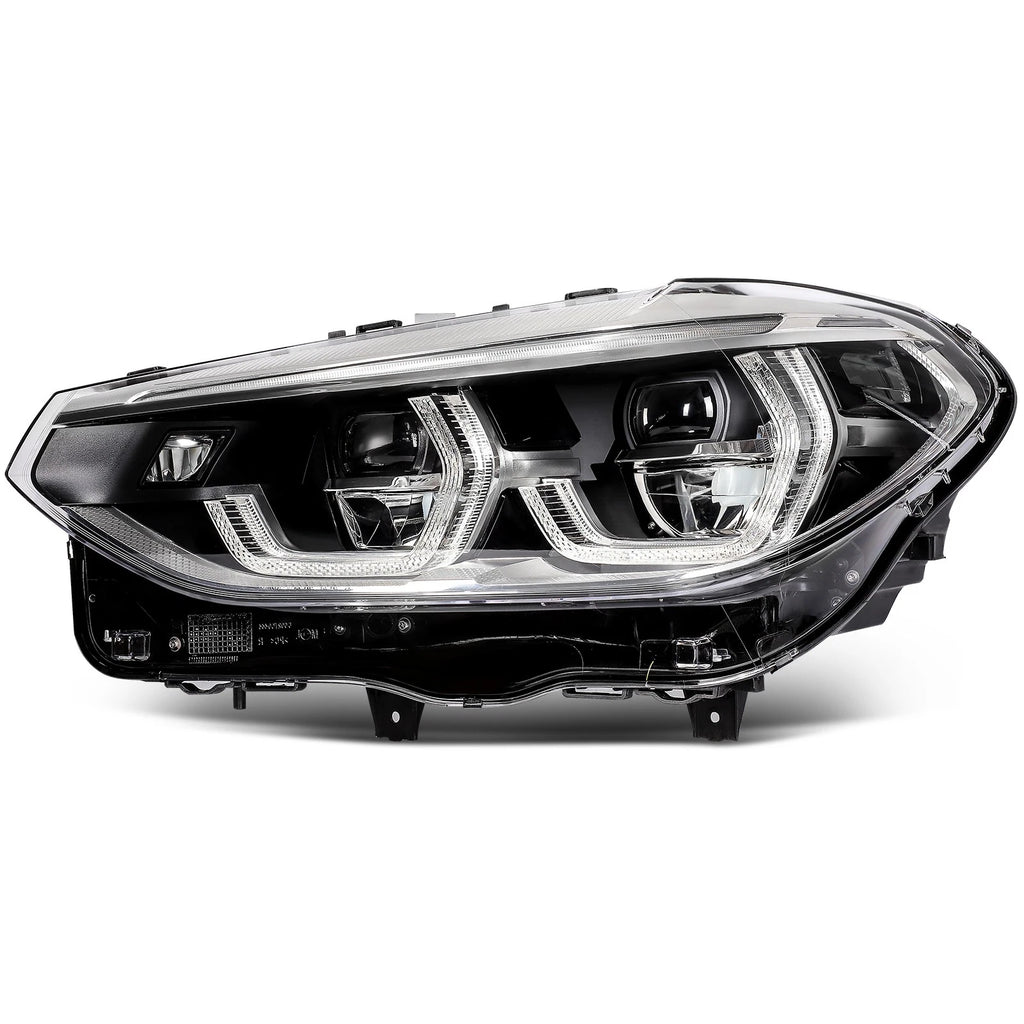 LED Headlight Assembly for BMW X3 X4 (2018–2021) Left Driver Side