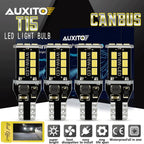 2X Super White LED Backup Reverse Bulbs for Vehicles (912, 921, T15)