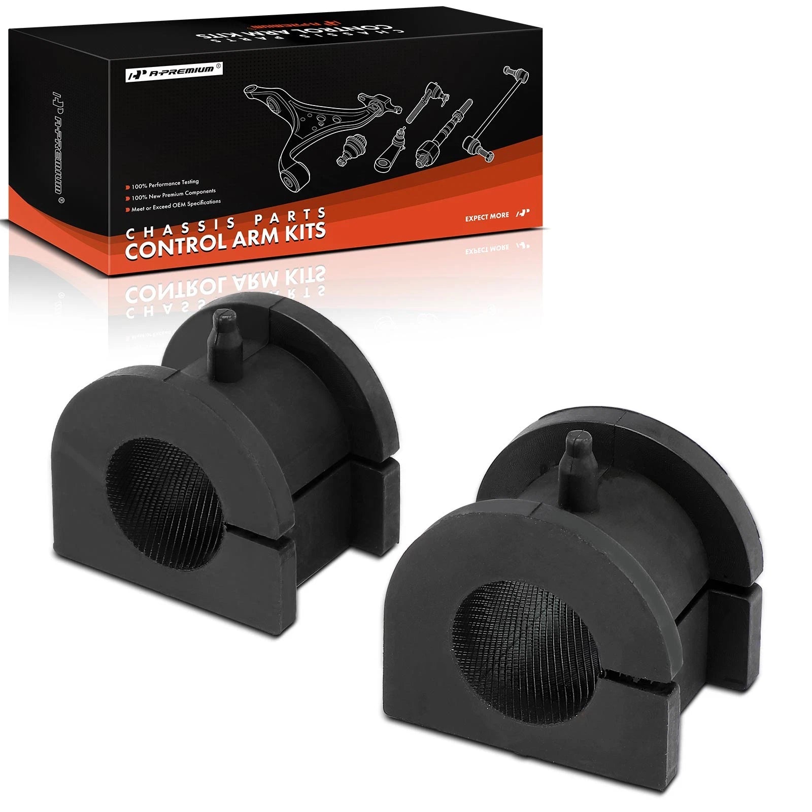 2X Front Sway Bar Bushing for Mitsubishi Lancer (2003–2006)