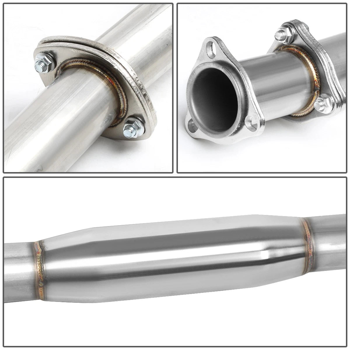 Catback Exhaust Muffler for Honda Prelude H22 BB5/BB9 (1997–2001) 4" Tip