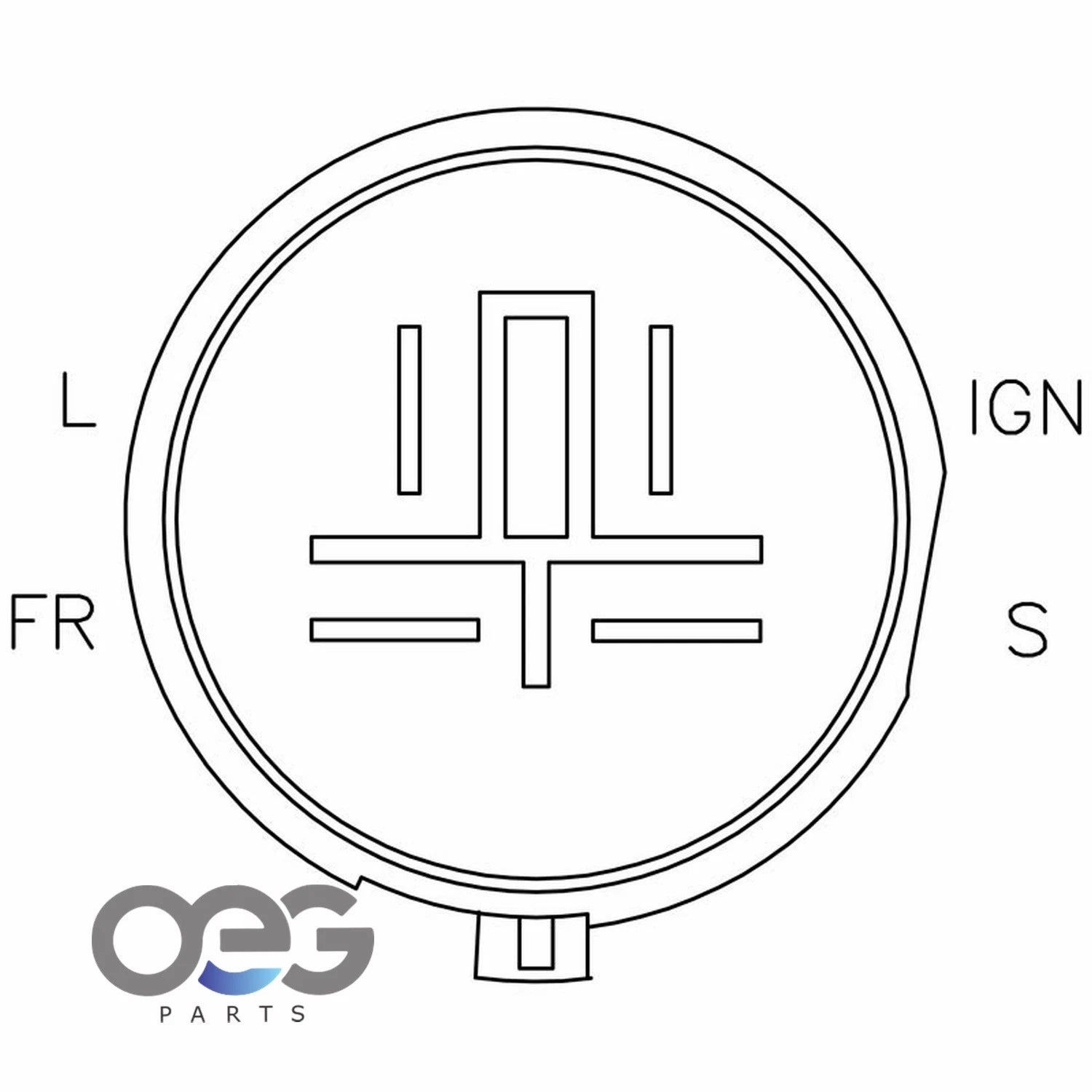 Voltage Regulator for Honda CRX L4 1.6L (1988-1991)