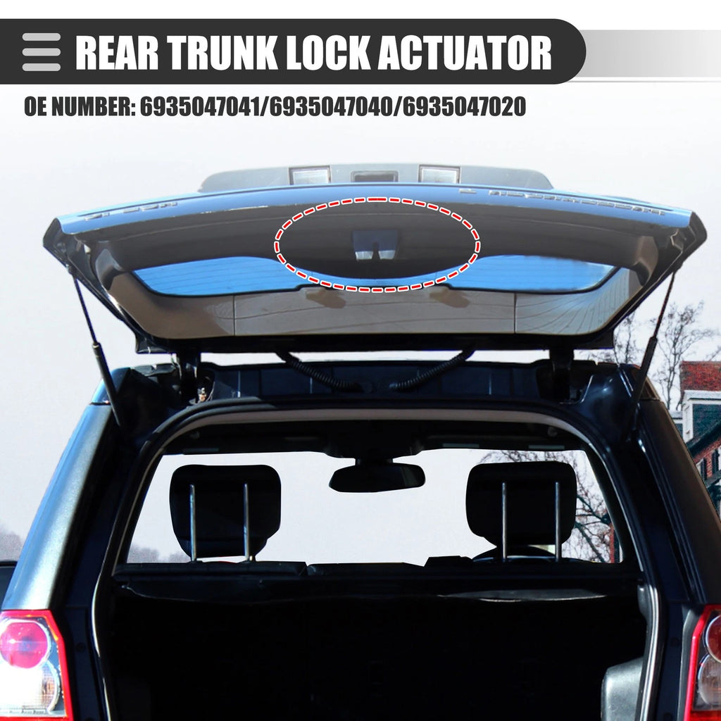 Rear Trunk Lock Actuator for Toyota Prius (2010–2015) No. 6935047041/6935047040