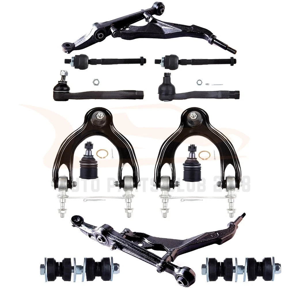 Set of 12 Control Arms Tie Rods Sway Bars for Honda (1992–1997)