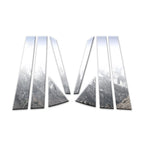 Chrome Pillar Covers 8pc Set for Hyundai Tucson (2010–2015)