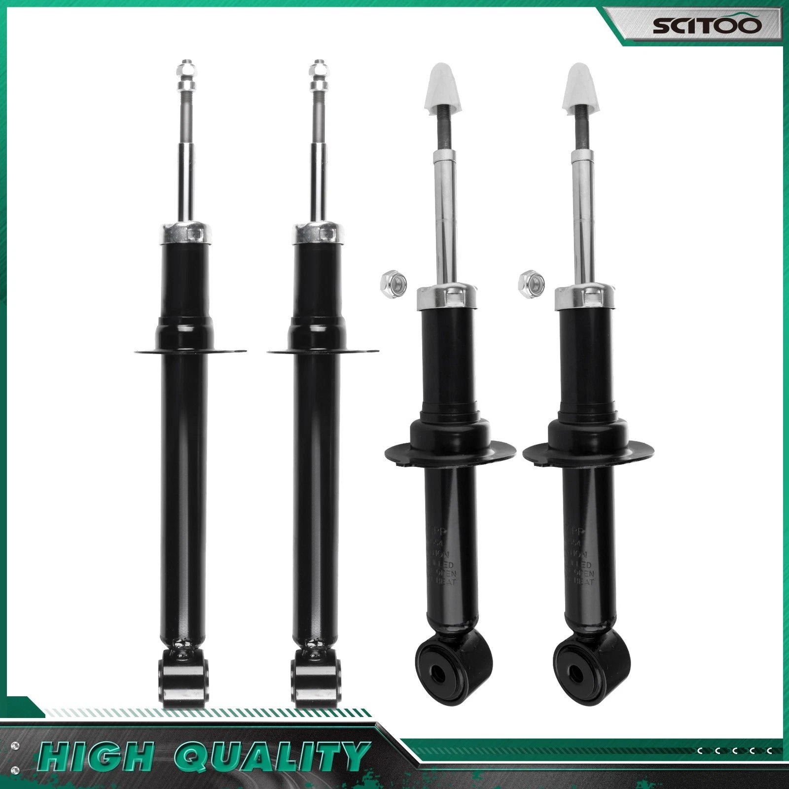 Front and Rear Struts for Lincoln LS (2000–2002) 3.0L 3.9L RWD
