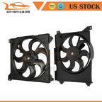 Set of 2 Cooling Fans for Hyundai Sonata (1999–2005)