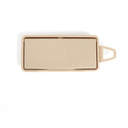Beige Left Sun Visor Mirror Frame Cover for Mercedes E-Class W212 W218