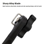 Compact Stainless Steel Can Opener Tool for Cans Lids Bottles