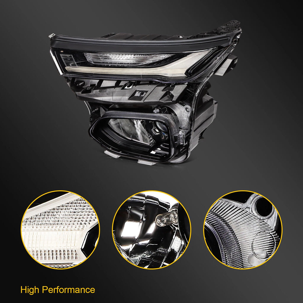 Left Driver Side Headlight for Chevy Trailblazer (2021–2023)