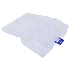 Small Parts Organizer Box with Lid for Nuts Screws Fishing Gear