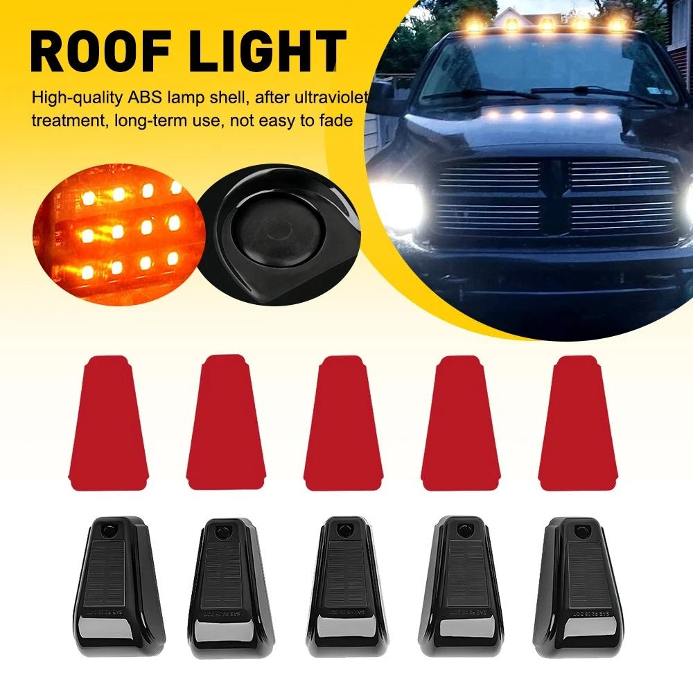 Amber LED Wireless Cab Roof Lights for Off-Road Vehicles (EXV)