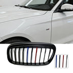 Gloss Black M Style Front Grille for BMW 2 Series GT F45 (2015–2017)
