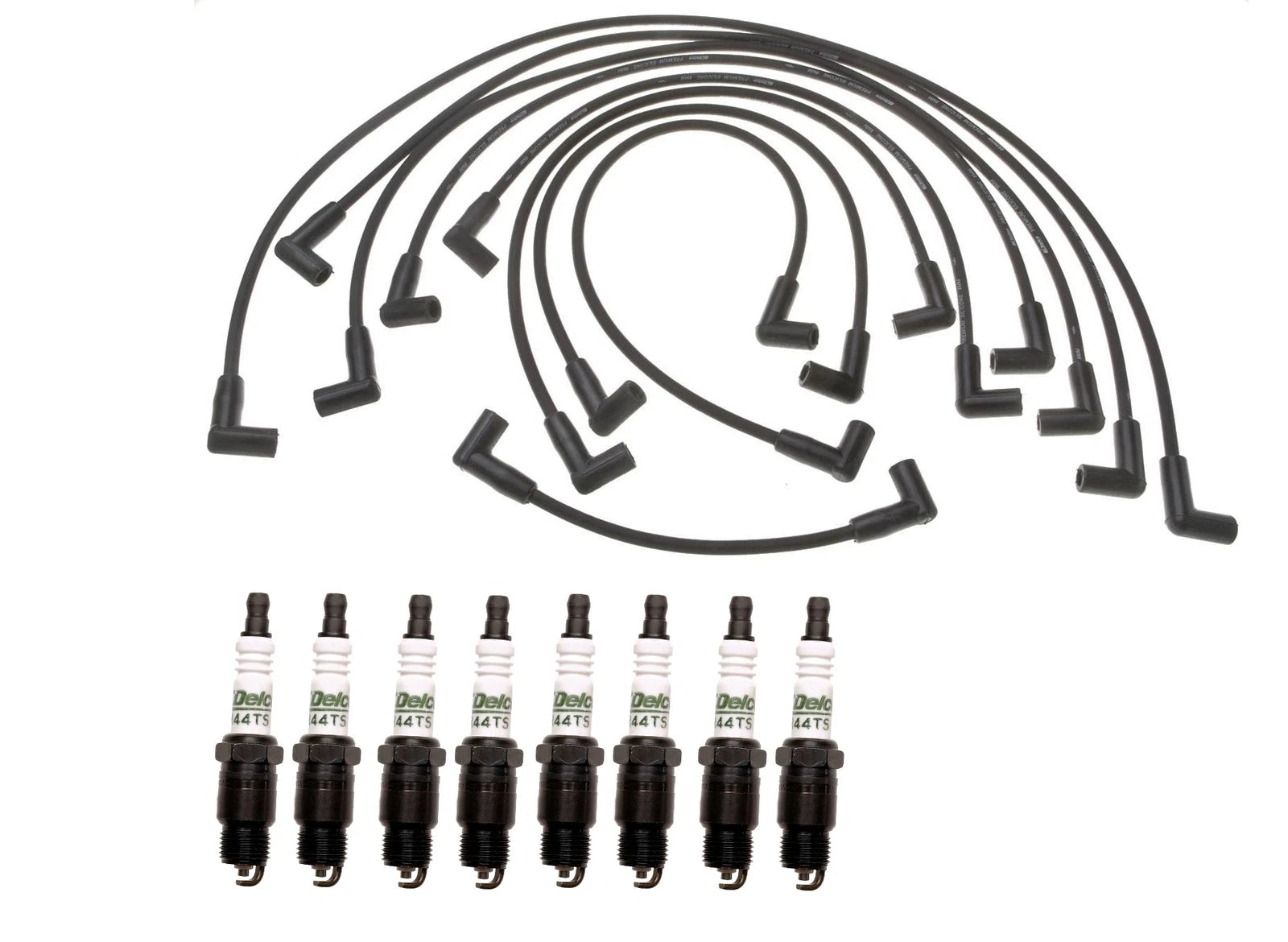 Professional Ignition Wire Set & ACDelco Spark Plugs for Chevy GMC 5.7 V8 (1996–2002)
