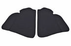 Door Panel Insert Cards Cover for Toyota RAV4 (2013–2018) Black PVC Leather