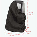 Backpack Style Child Seat Bag for PROTECTION During Travels with Baby