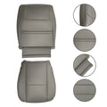 Set of 2 Front Leather Seat Covers for Toyota Sequoia (2000–2007) Gray