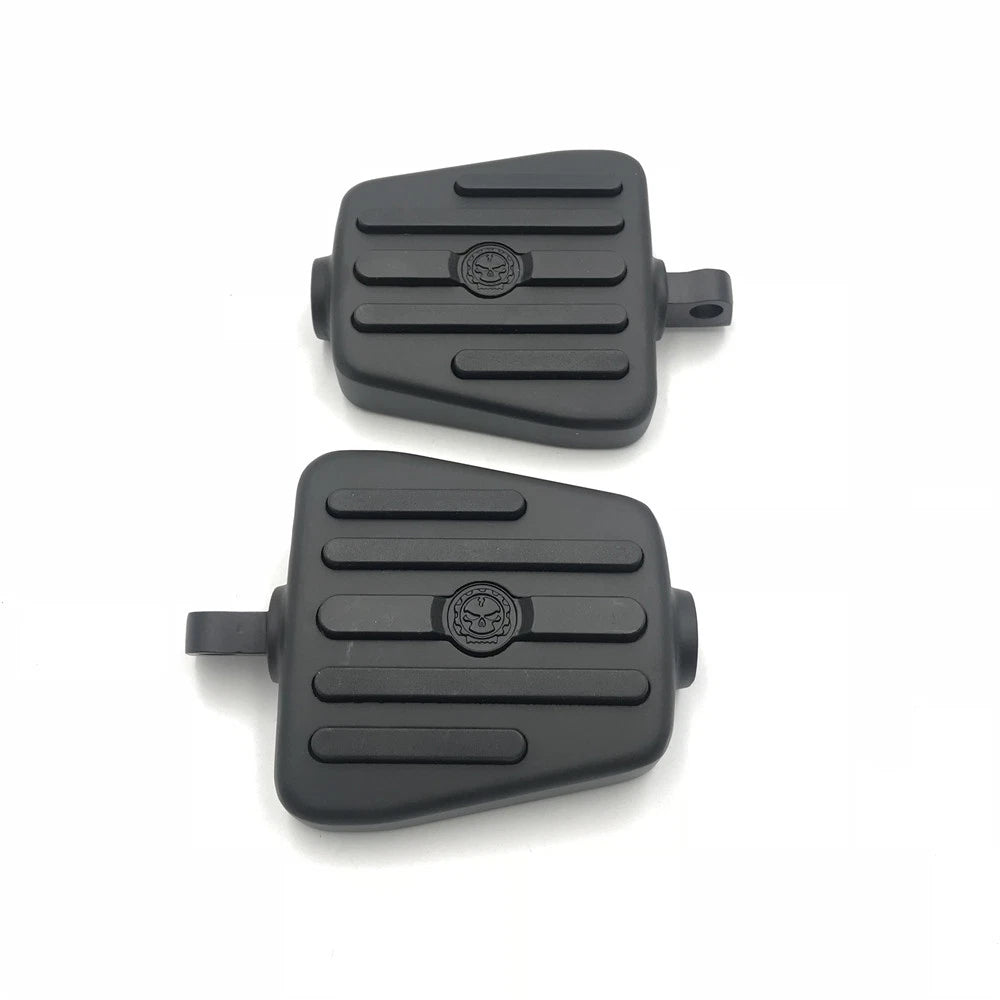 Gear Skull Foot Pegs for Harley Touring Sportster Dyna Softail (1984–2018)