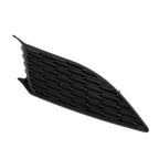 Replacement Black Plastic Driver Side Bumper Grille Bezel Insert w/o Hole