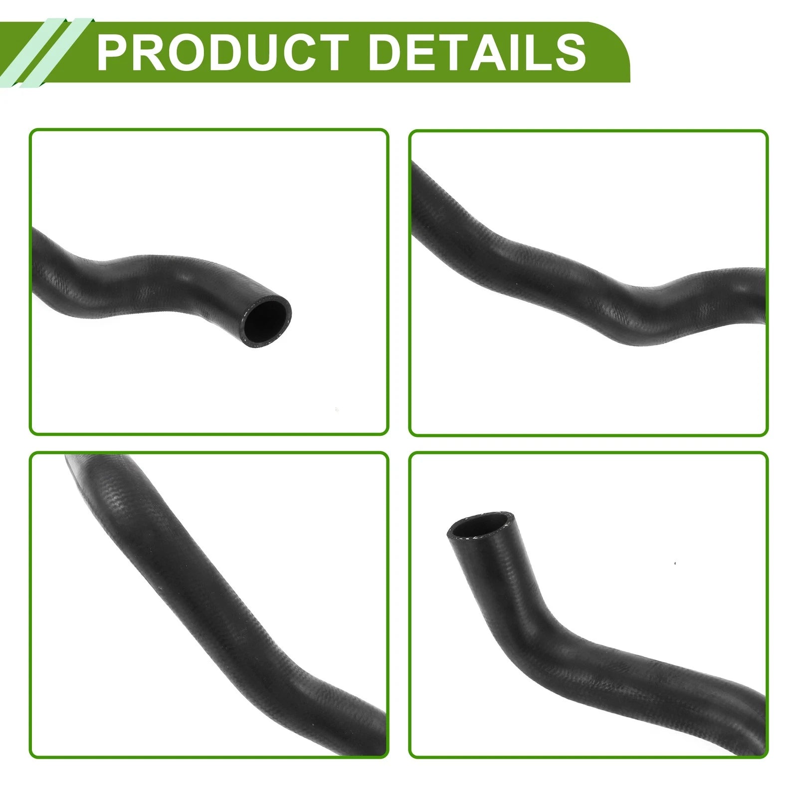 Radiator Coolant Hose for Toyota Highlander 3.5L (2008–2013) No. 16572-31270 Rubber