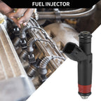 Fuel Injector No. 53032145AA for Dodge Ram 1500 (2002–2003) 4.7L Black