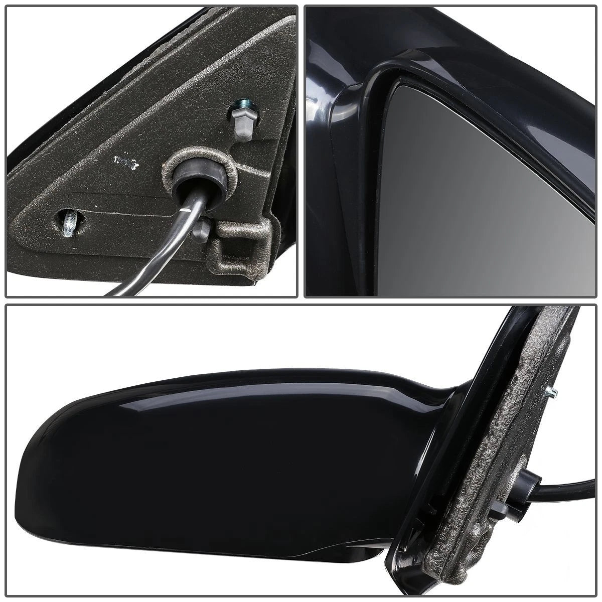 Powered Door Mirror Right for Chevrolet Cavalier/Sunfire (1995–2005) GM1321165