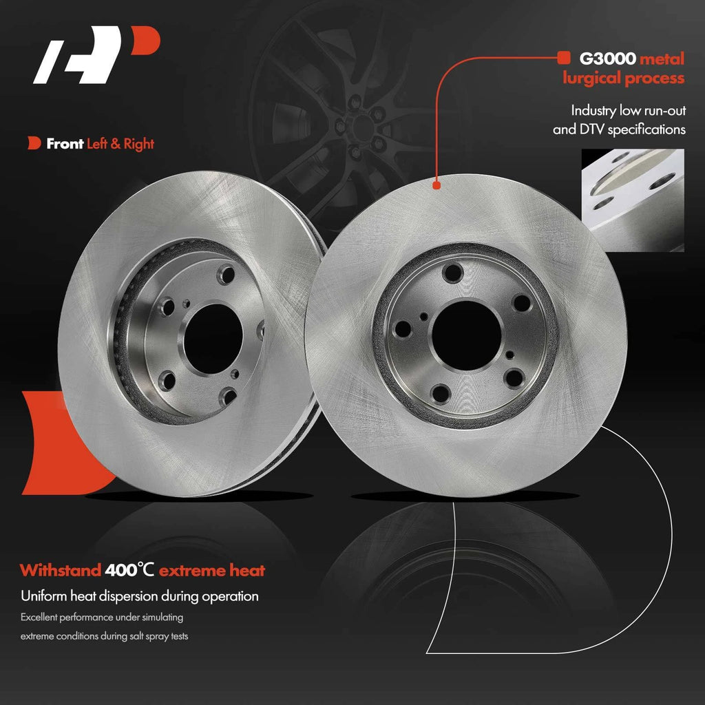 Front Side Disc Brake Rotors for Toyota RAV4 (2001-2004)