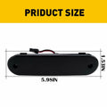 LED Side Marker Light for Mazda Miata MX-5 (1990–2005) - Smoke Amber Red