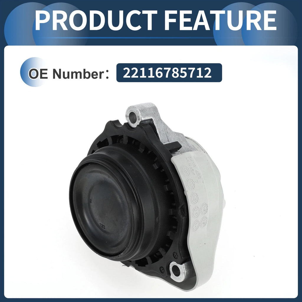 Engine Motor Mount for BMW X3 F25 (2011–2017) 3.0L A/MT 4WD