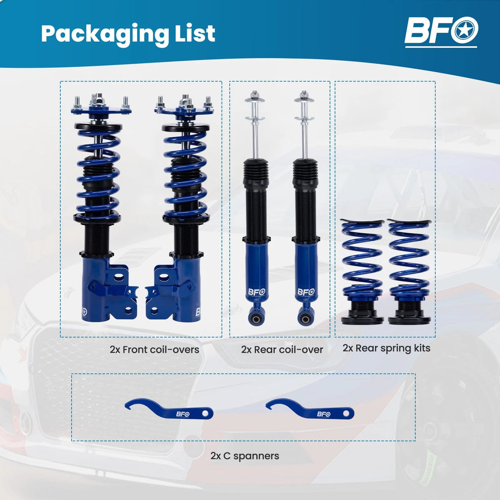 Coilovers Suspension Lowering Kit for Honda Civic/Civic Si (2006–2011)