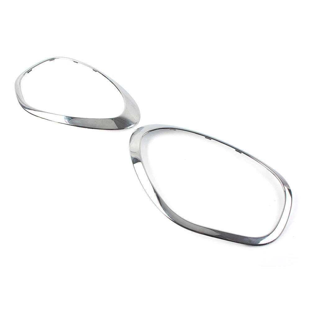 Front Headlight Ring Bezel Trim Cover for BMW Mini Cooper R60 Countryman (2011–2016)