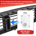 Front Lower Radiator Grille Shutter Assembly for Honda CR-V (2017–2020)
